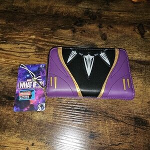 Loungefly Purple and Black Wallet